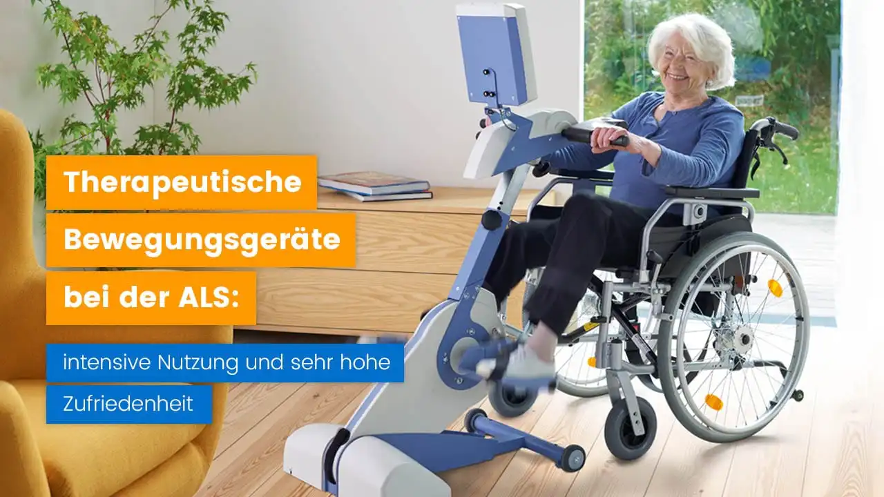 Studie zu Bewegungstrainern bei der ALS: intensive Nutzung und hohe Zufriedenheit