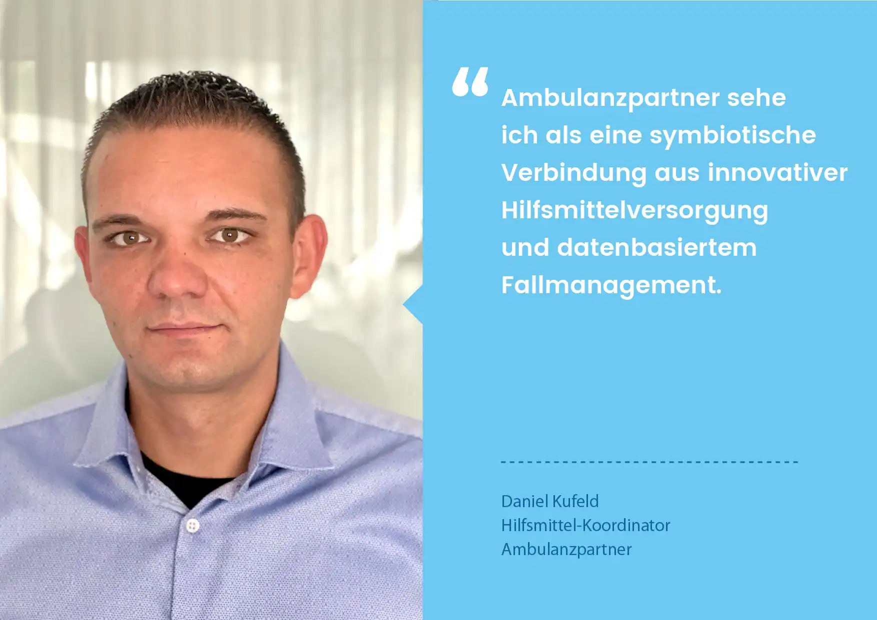 Aufsuchendes Versorgungsmanagement mit Daniel Kufeld