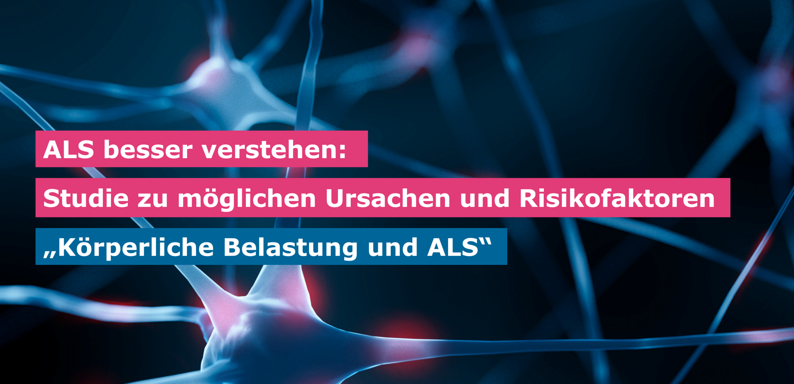 ALS besser verstehen: Studie zu möglichen Ursachen und Risikofaktoren „Körperliche Belastung und ALS“