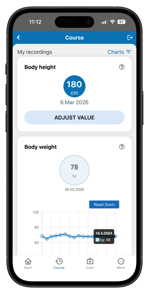 Screenshot iPhone Body Size 